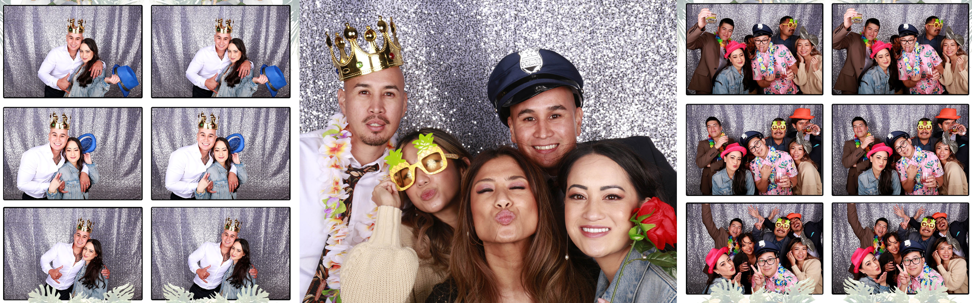 Green & Glamour Photobooths SupplierHero Wedding Photo Booth