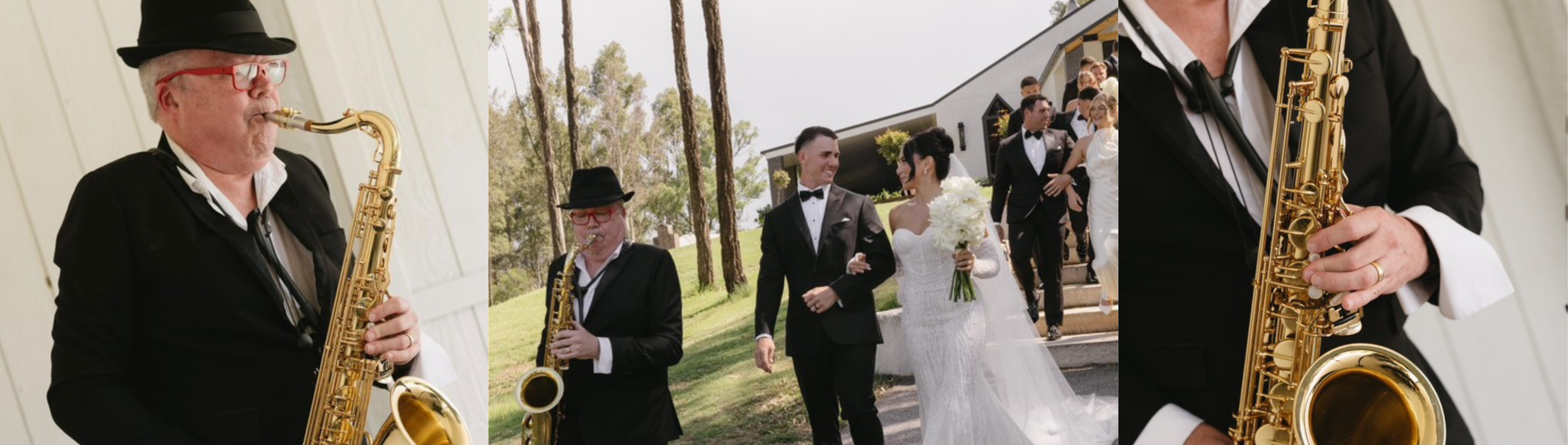 Jake Sietsma Saxophonist and DJ SupplierHero Wedding Music