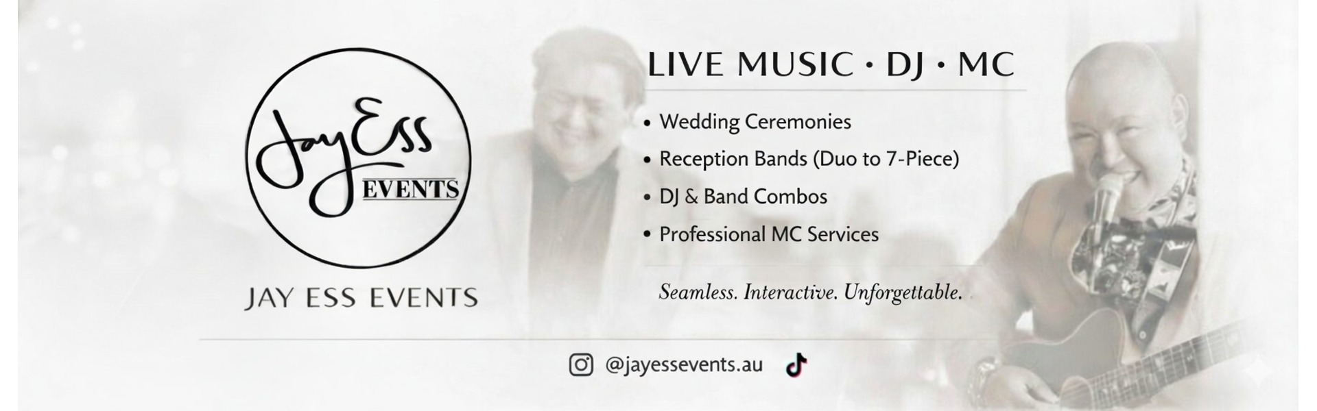Jay Ess Events SupplierHero Wedding Music