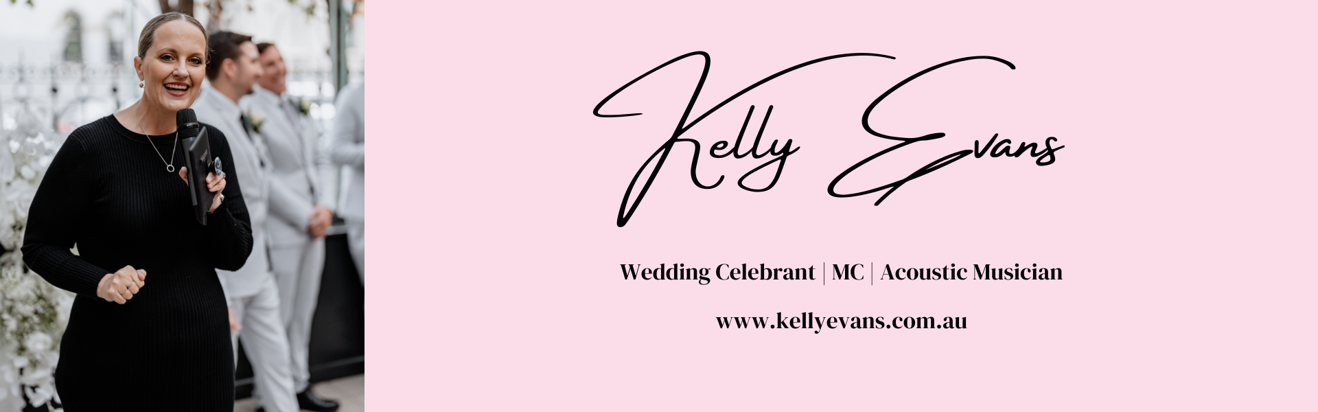 Kelly Evans Celebrant and Muso SupplierHero Marriage Celebrant