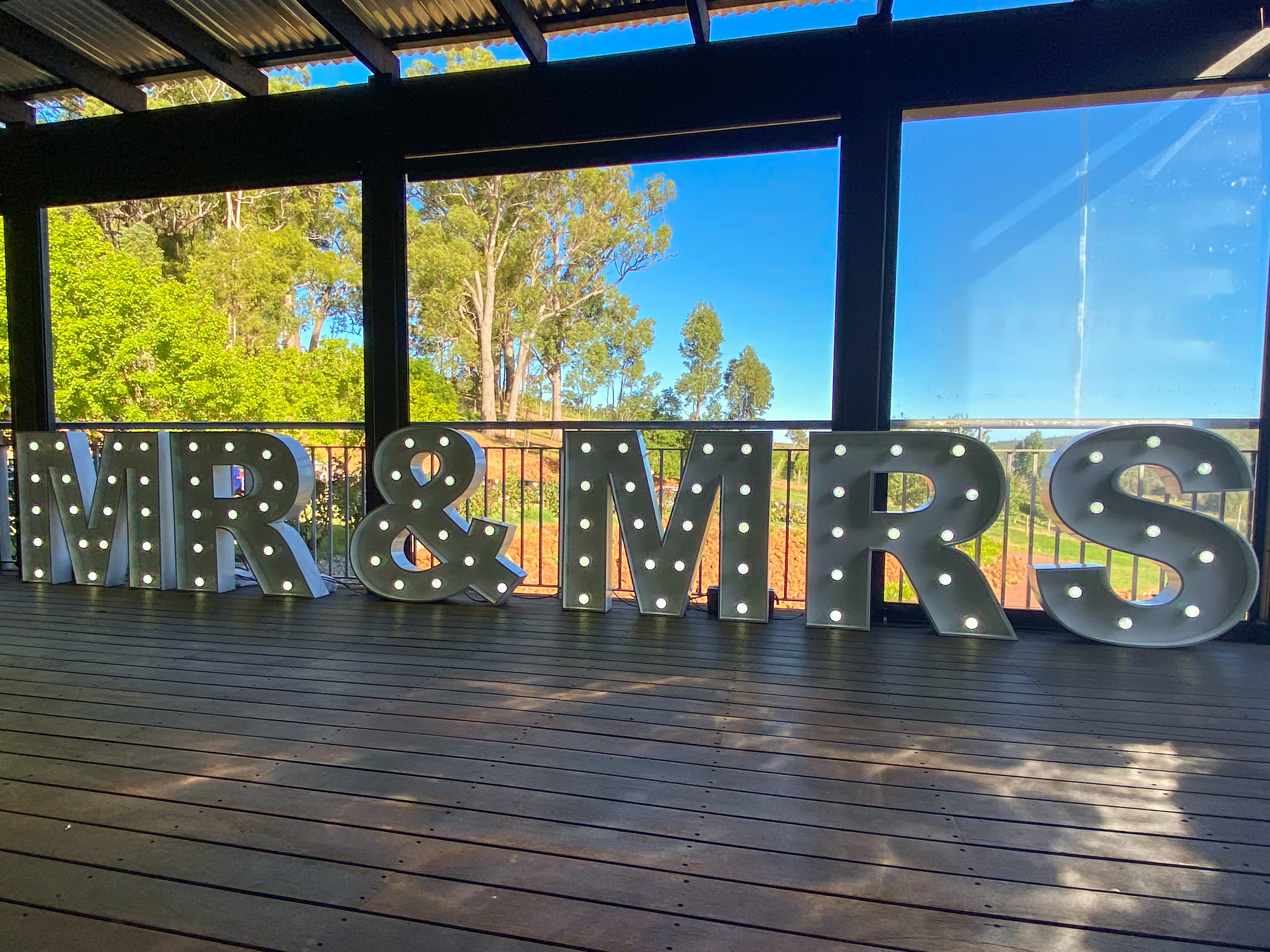 Larger Than Lights - Light Up Letters SupplierHero Wedding Decorations