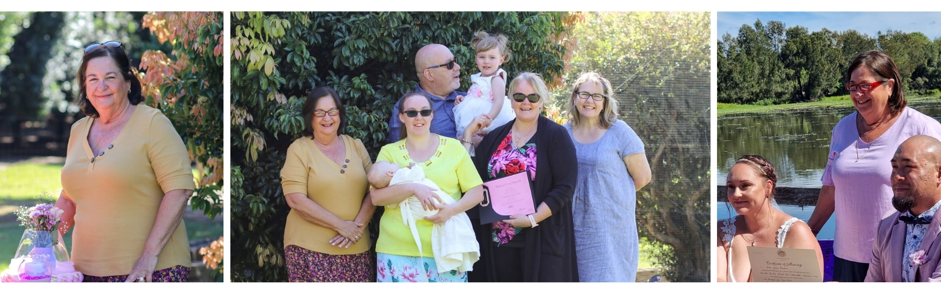 Linda Broadbent Celebrant SupplierHero Marriage Celebrant