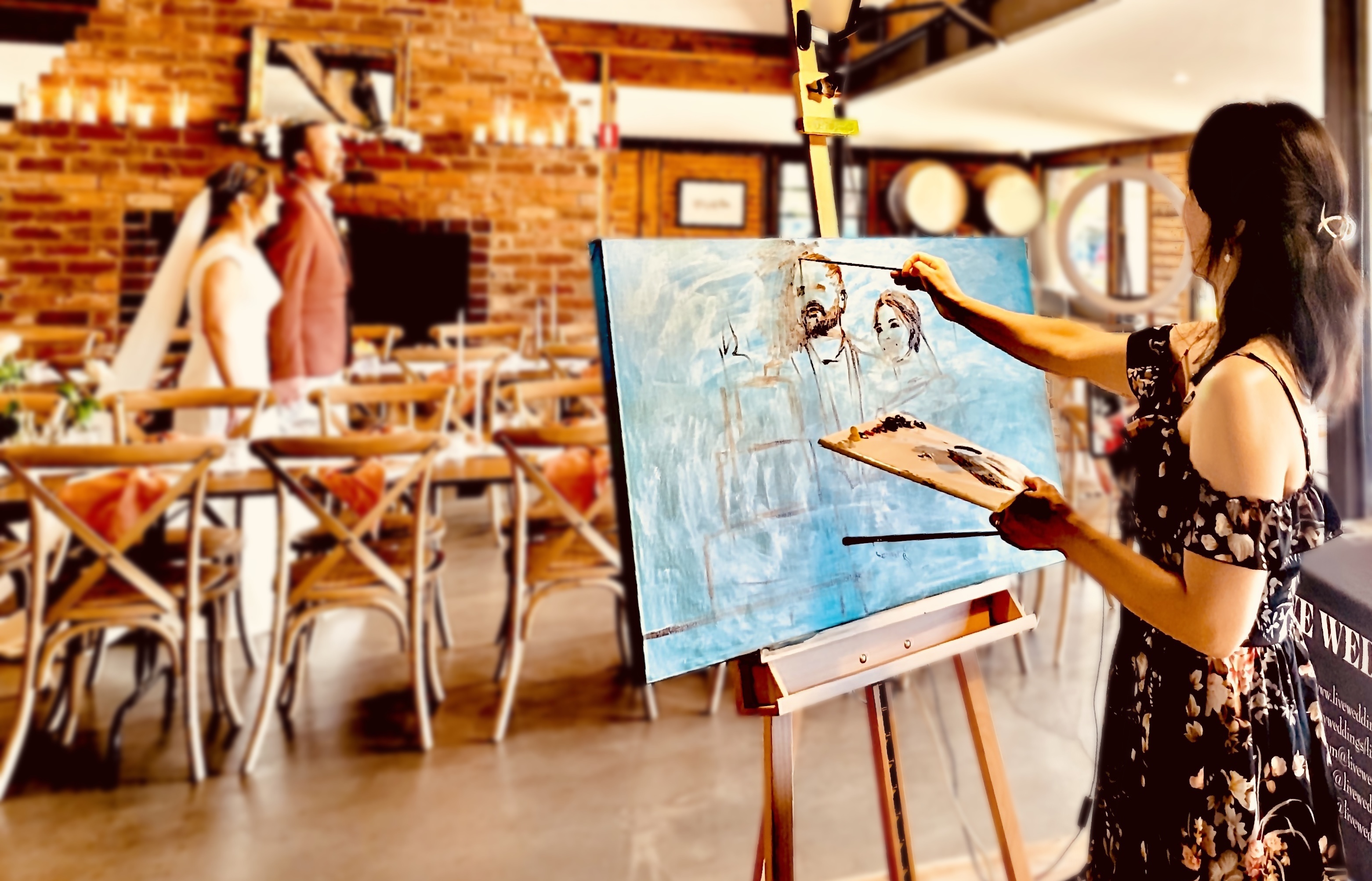 Live Wedding Art SupplierHero Wedding Services