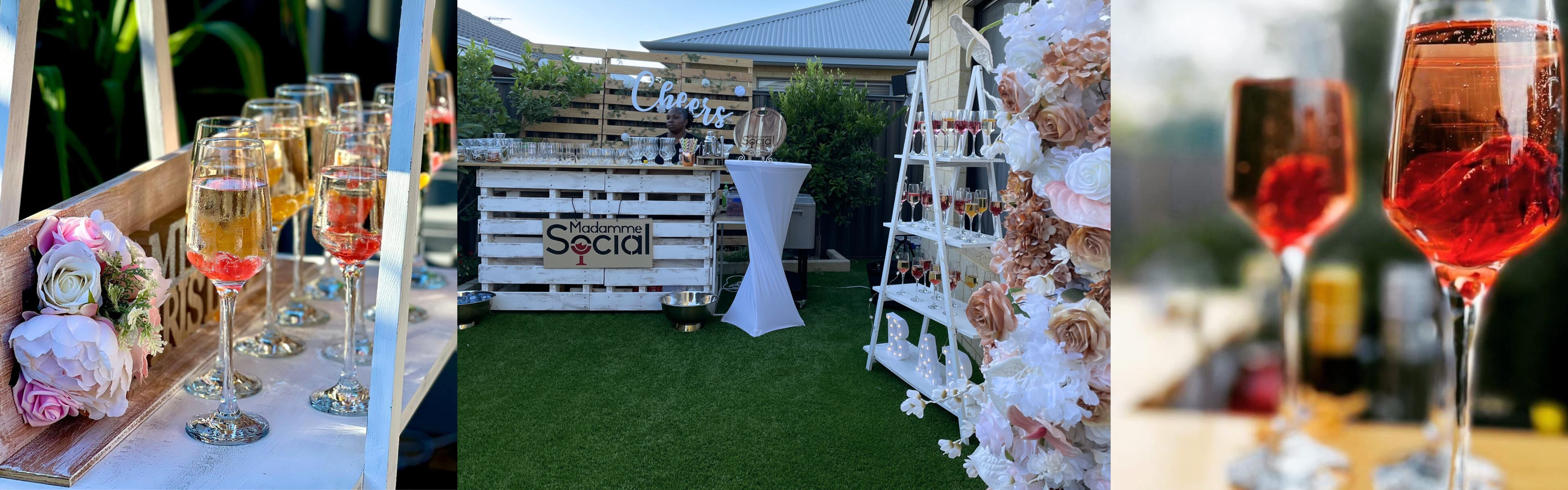 Madamme Social Mobile Bar SupplierHero Wedding Caterers