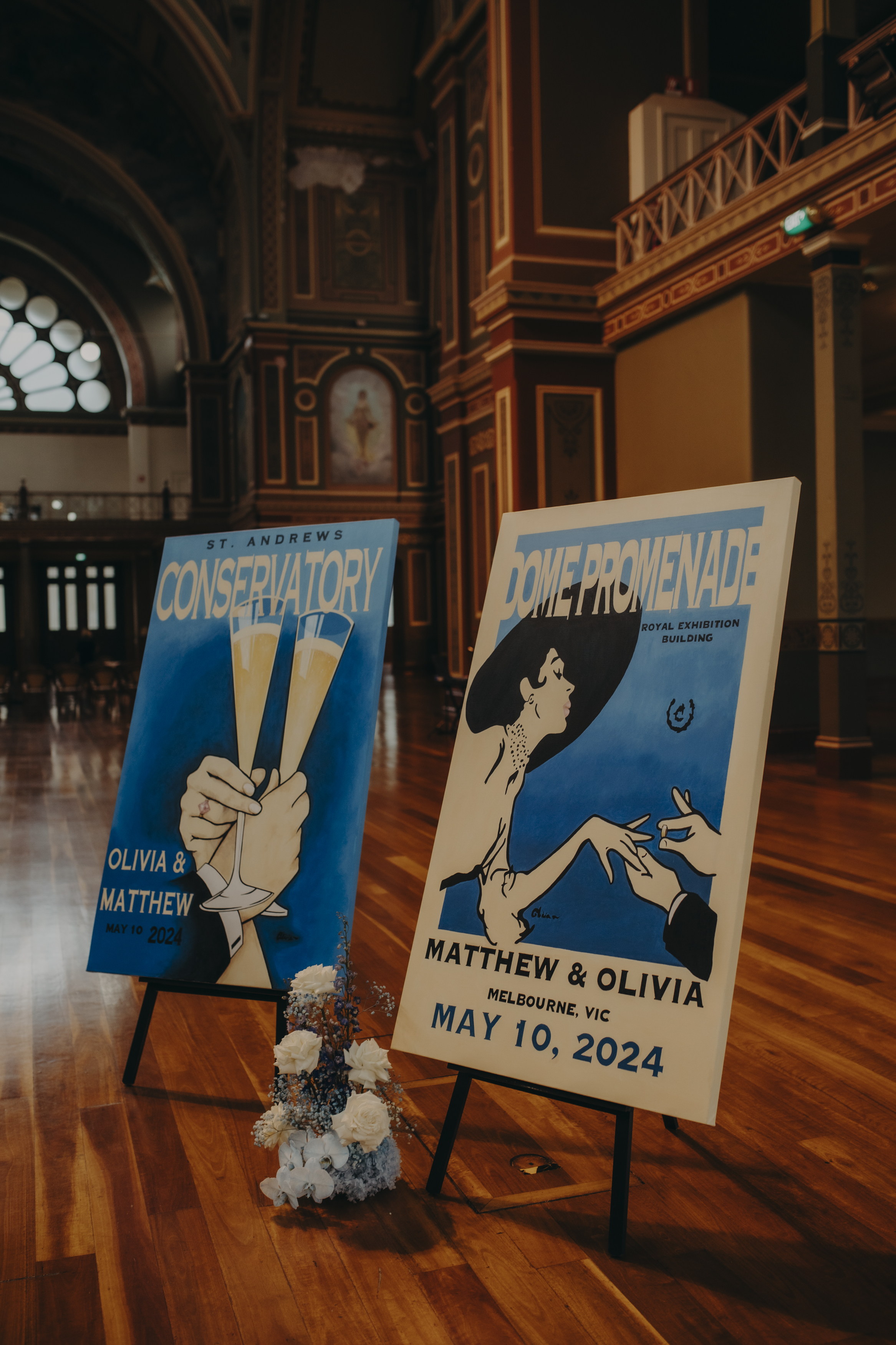 Olivia Johnstone Art SupplierHero Wedding Services