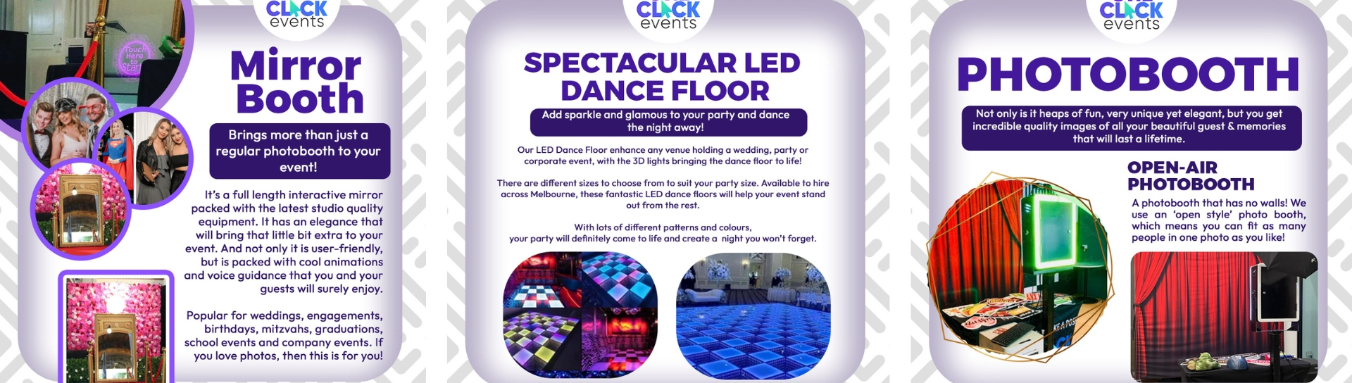 One Click Events SupplierHero Wedding Photo Booth