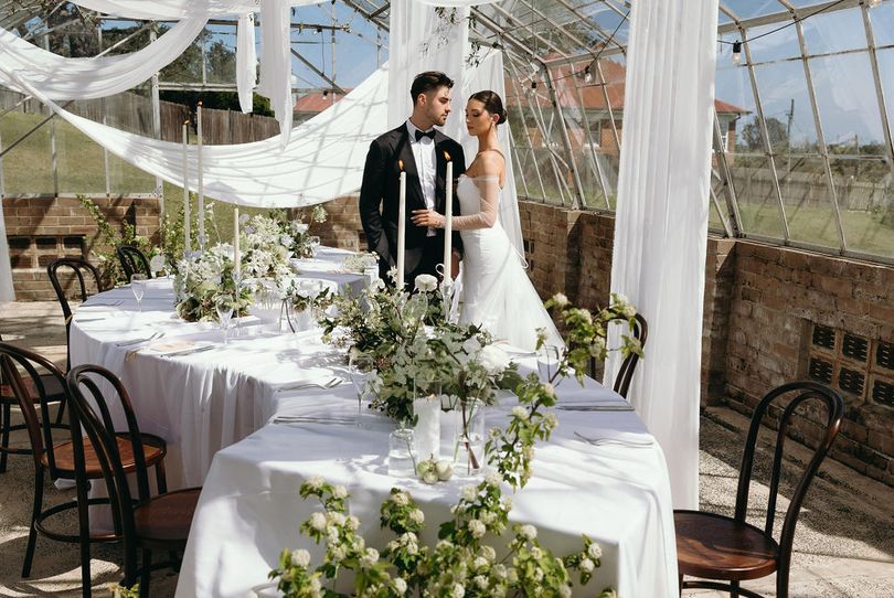 Both Reception Wedding reception stations | Honestweddingadvice.com