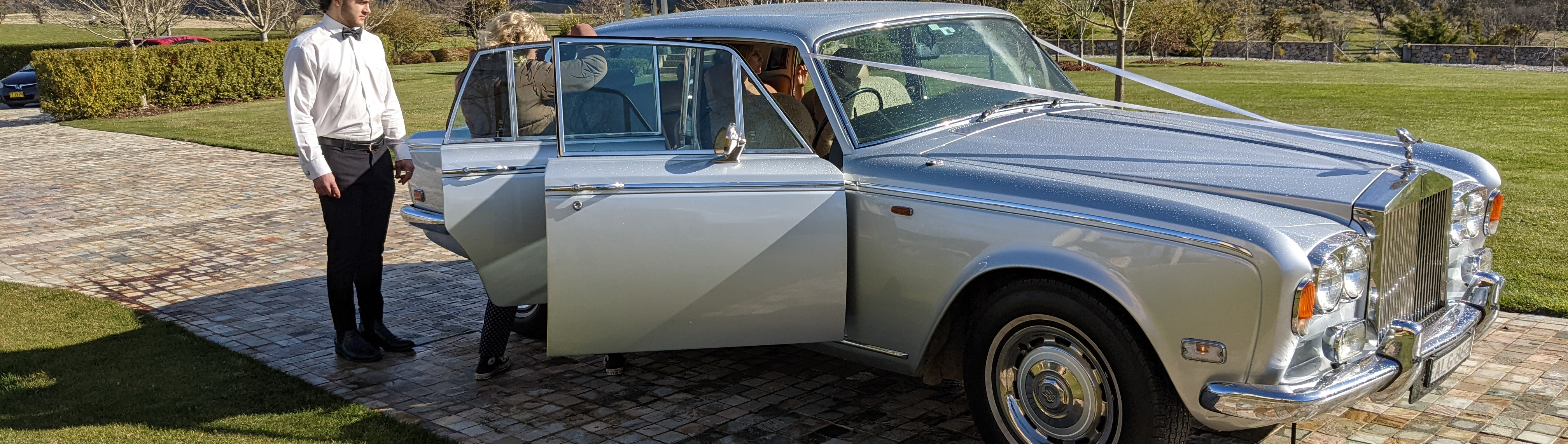 Roxy the Rolls SupplierHero Wedding Cars