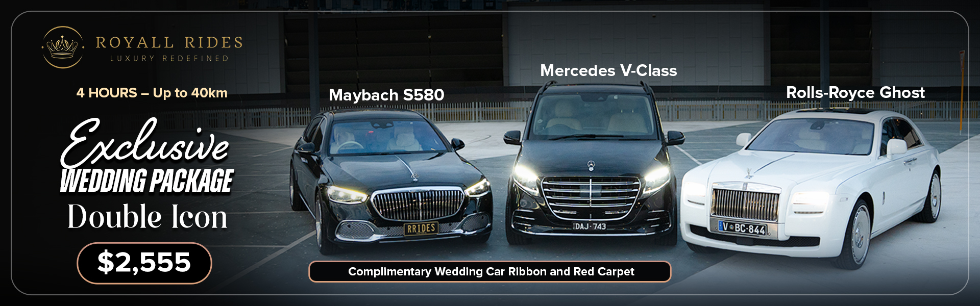 Royall Rides SupplierHero Wedding Cars