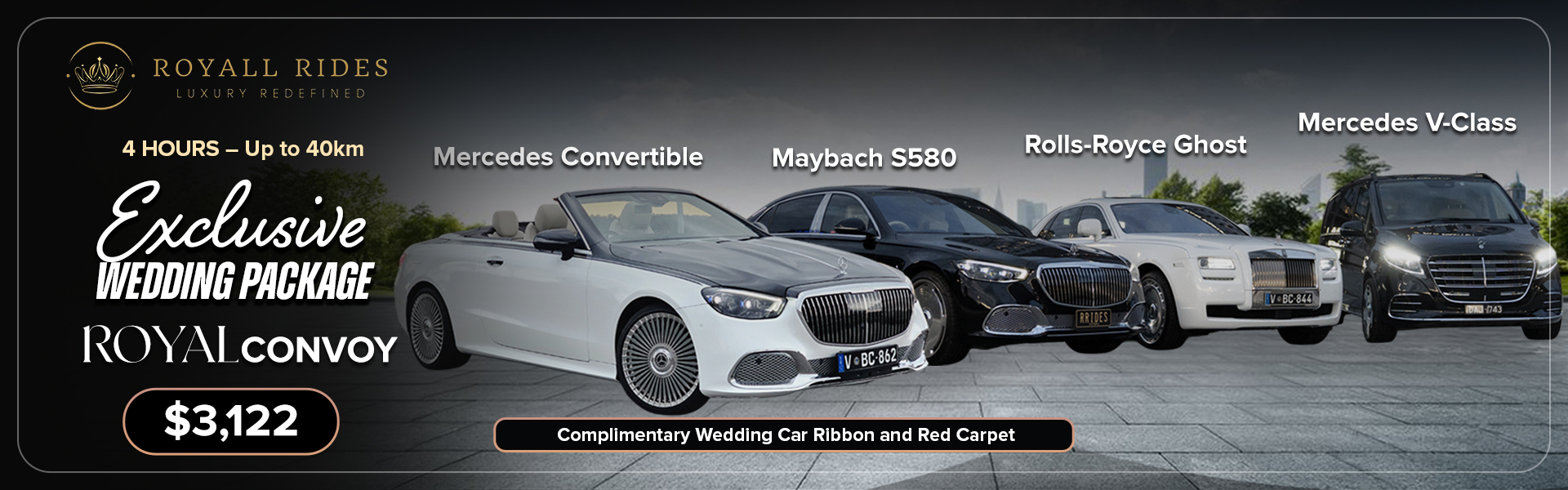 Royall Rides SupplierHero Wedding Cars