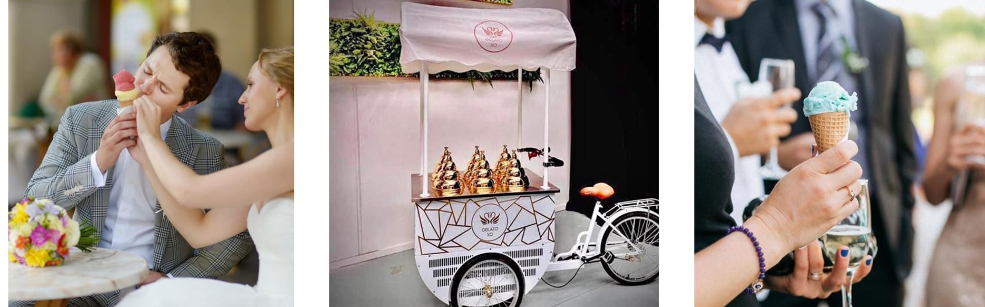 Scoopalicious Gelato Cart Hire SupplierHero Wedding Caterers