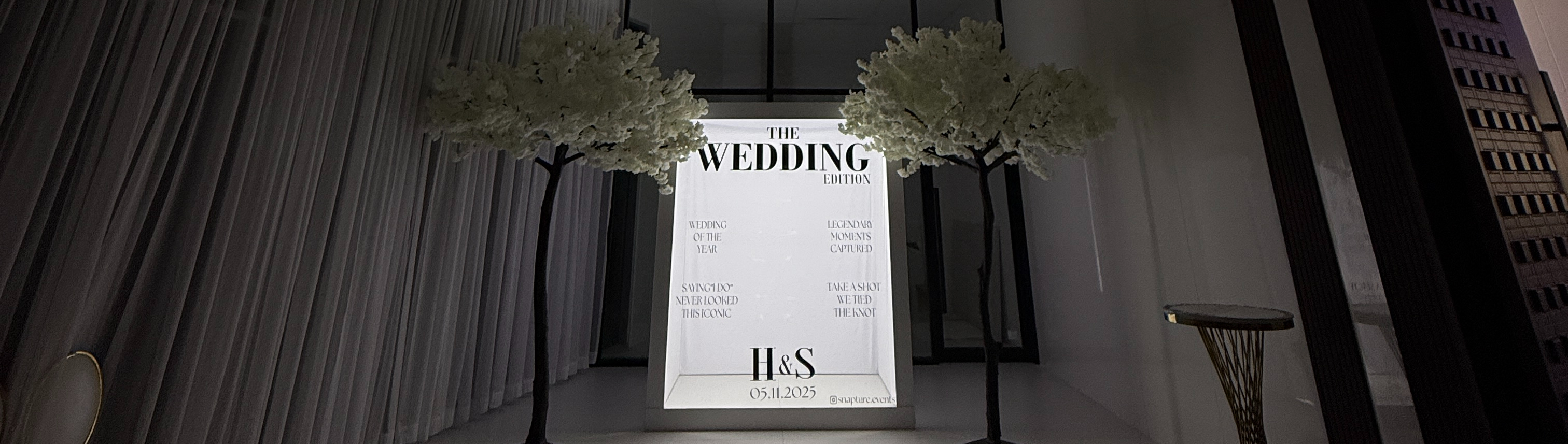 Snapture Events SupplierHero Wedding Photo Booth