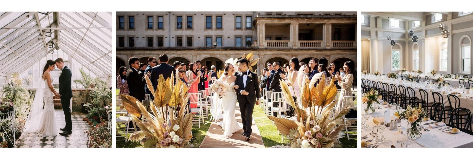 The Refectory Werribee Park by Bursaria SupplierHero Wedding Venues