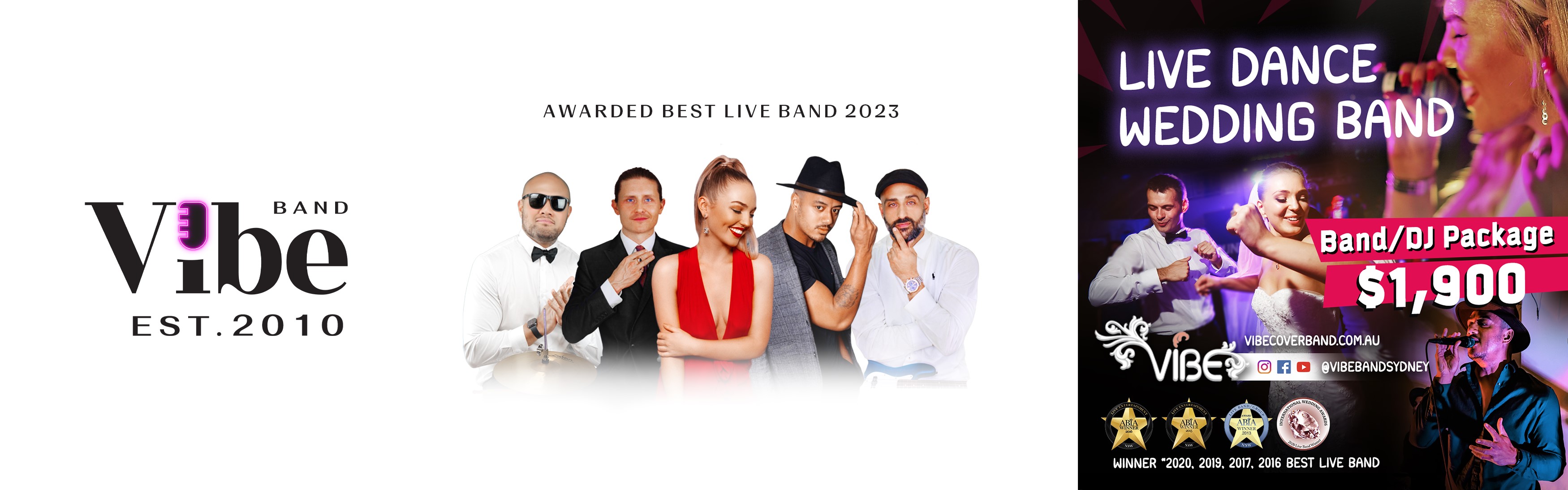 Vibe Wedding Band SupplierHero Wedding Music