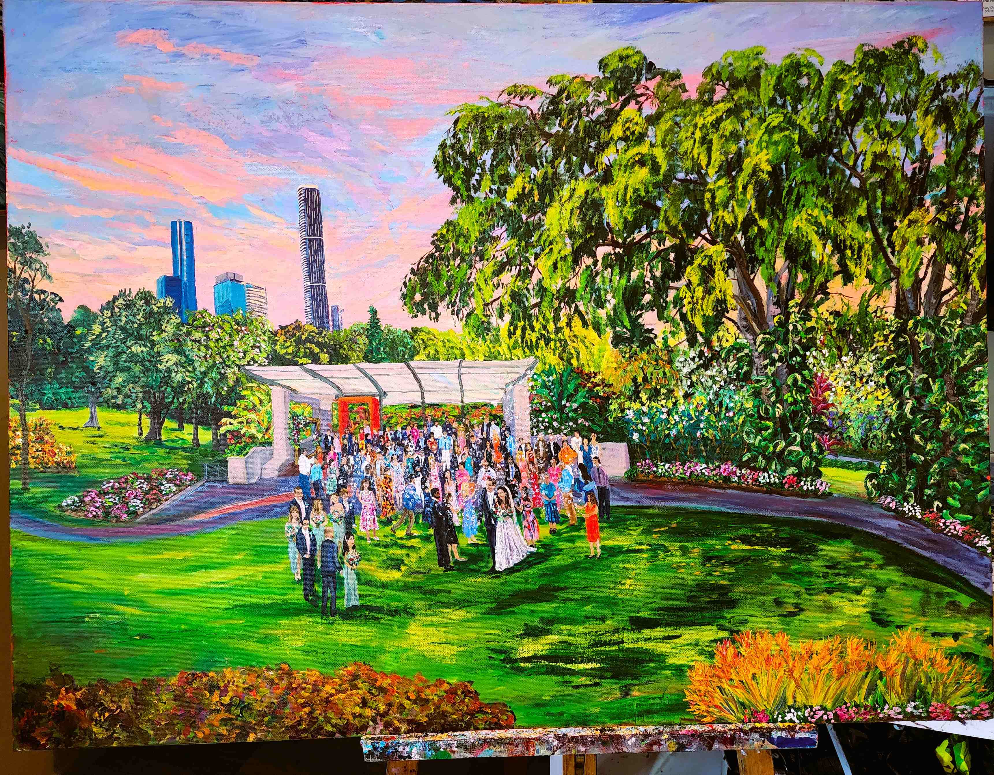 Wedding Painting SupplierHero Wedding Services