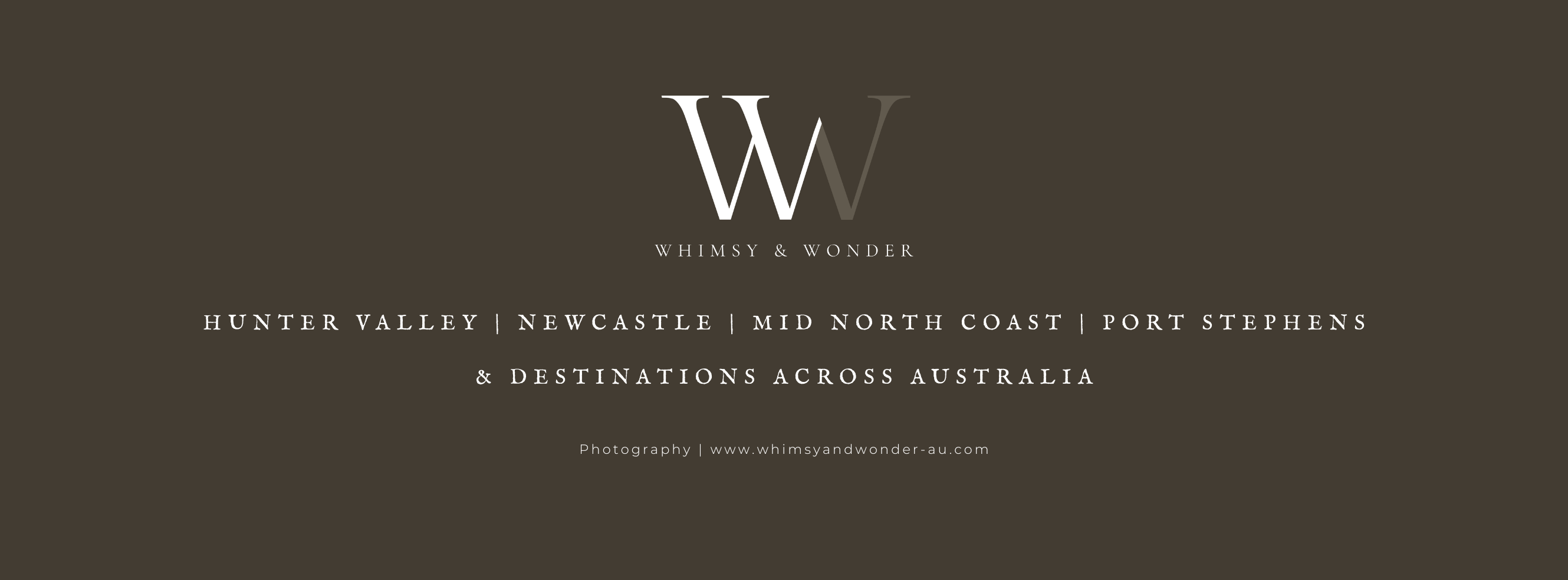 Whimsy & Wonder Photography Port Stephens SupplierHero Wedding Photography