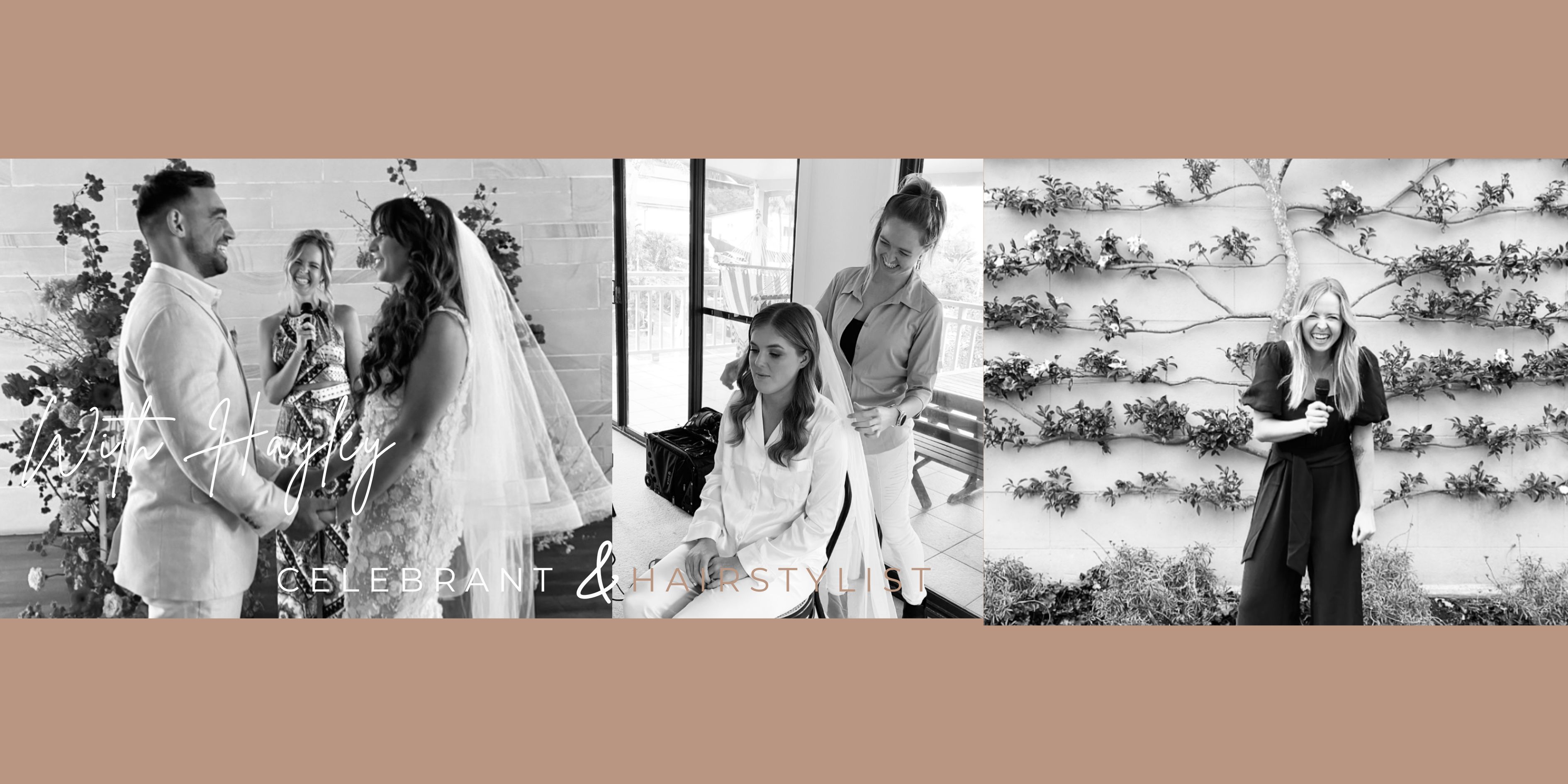 With Hayley SupplierHero Marriage Celebrant