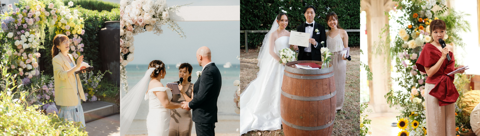 Yo Zi - English, Chinese & Japanese Celebrant and MC SupplierHero Marriage Celebrants