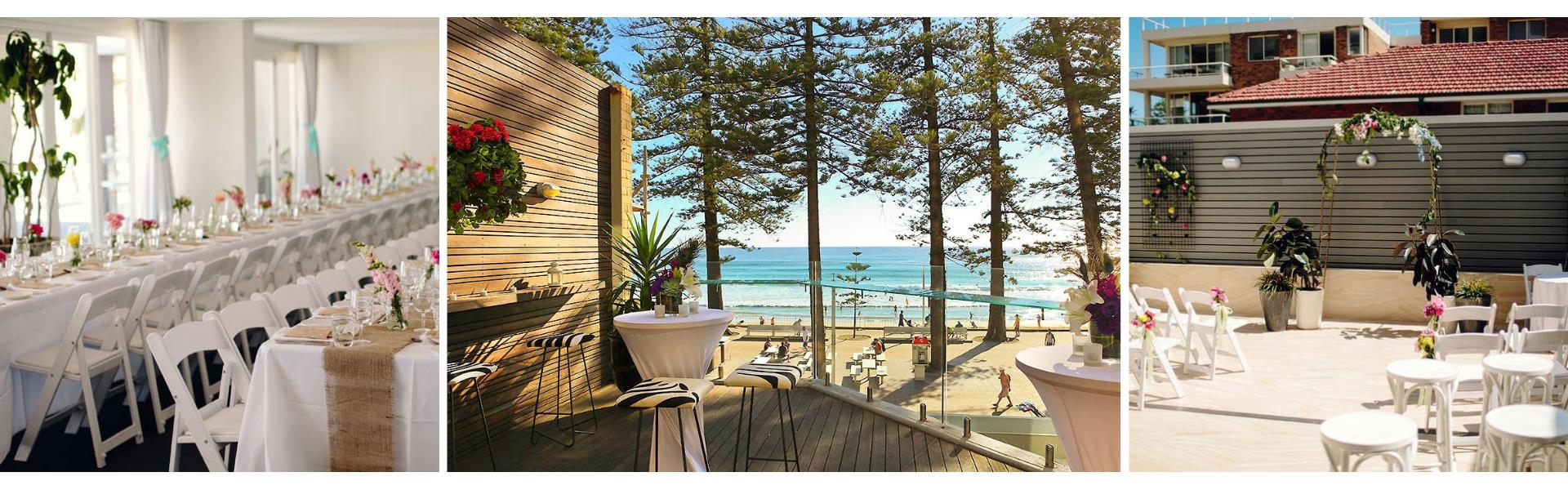 Beach Suites at Manly Wine Weddings