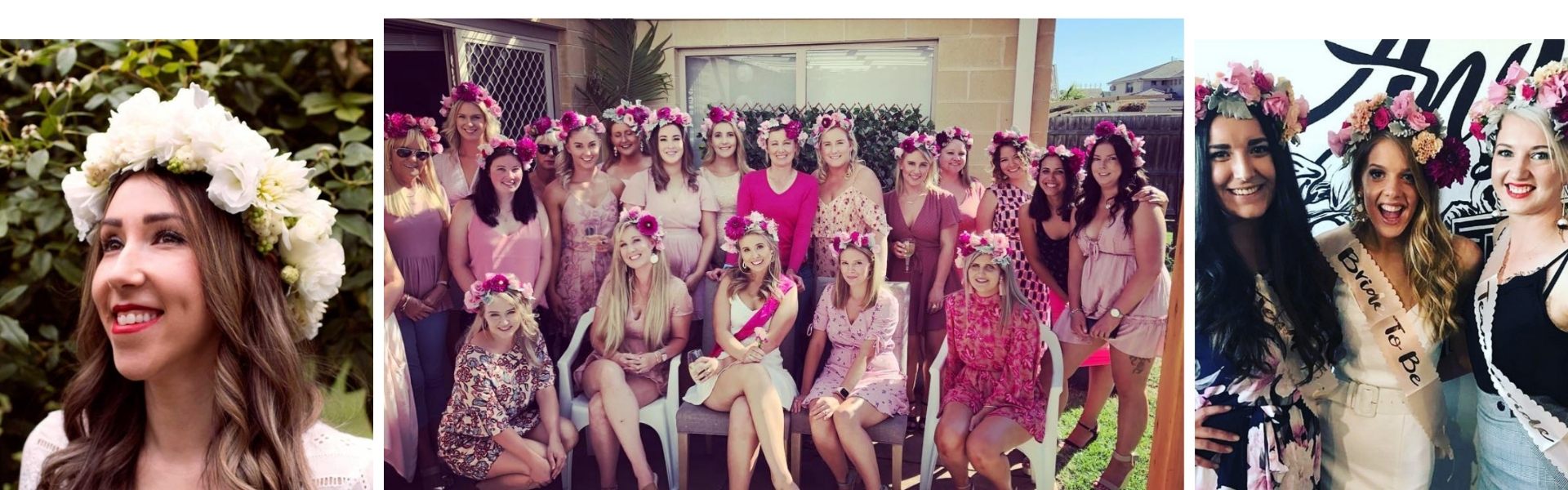 Bloomfield Flowers Brisbane offers flower crown workshops for hens parties