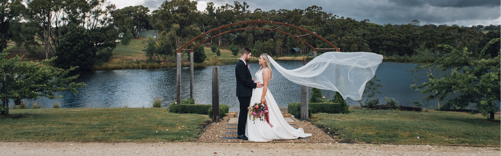 Butlers Lane Vineyard Daylesford wedding venue photo by Christopher Winship Photography