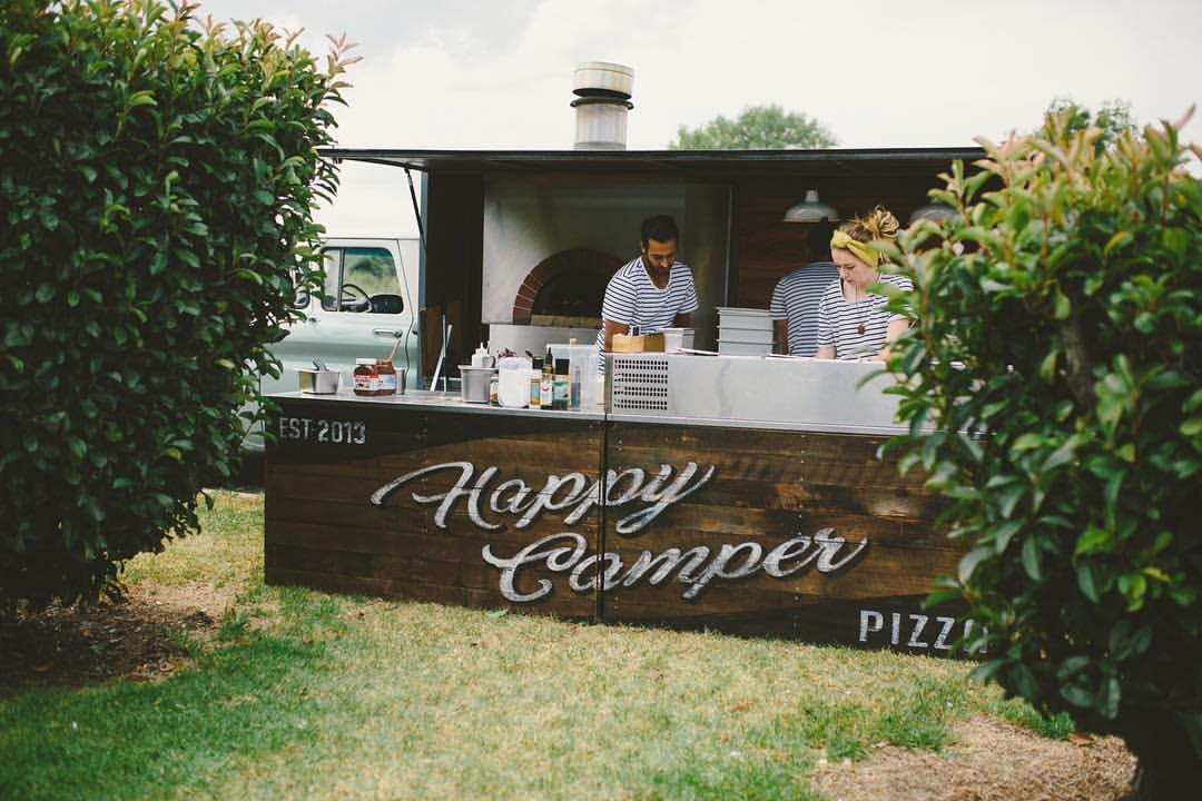 Happy Camper Pizza - Wedding Caterers Braybrook | Easy Weddings