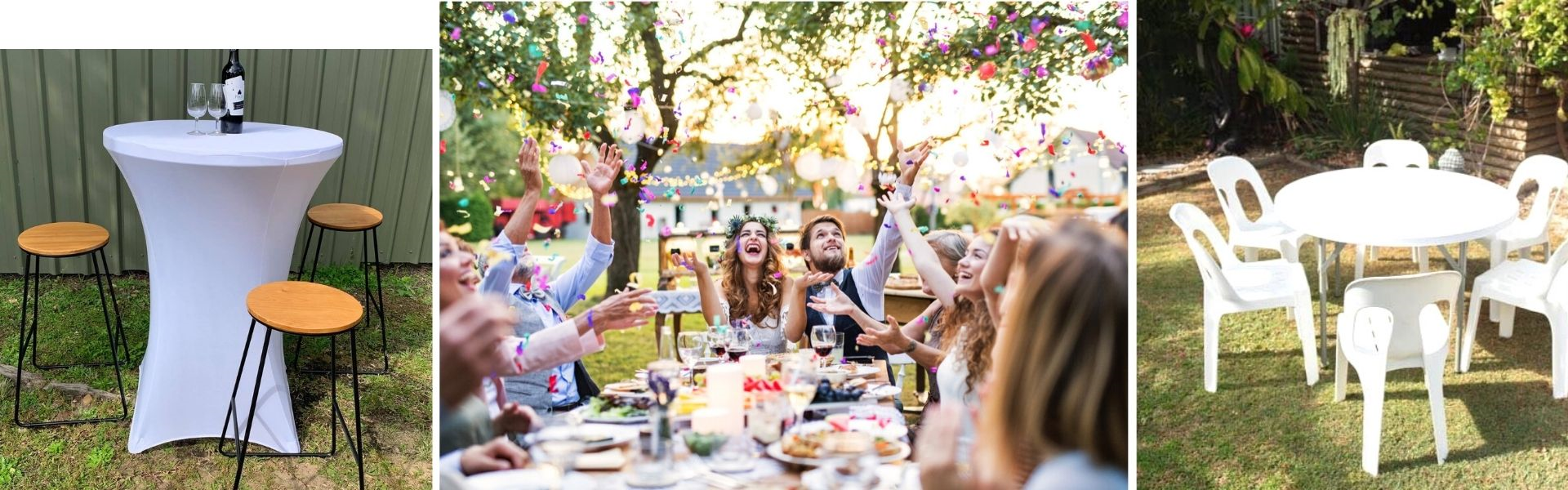 Hire Chairs and Tables offers wedding tables, chairs and furniture for receptions and ceremonies in Brisbane, QLD
