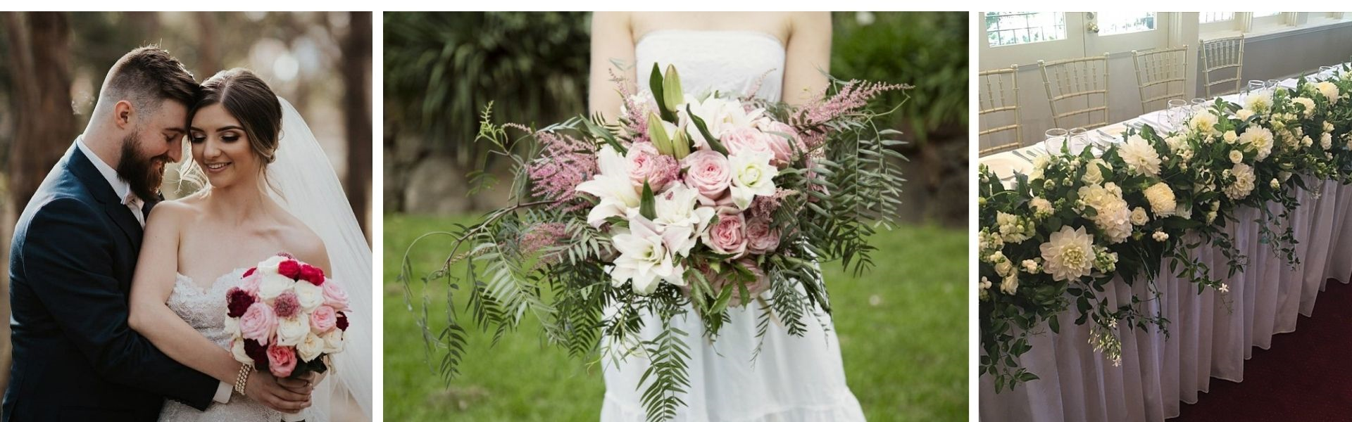Melbourne Bridal Rose wedding flowers 