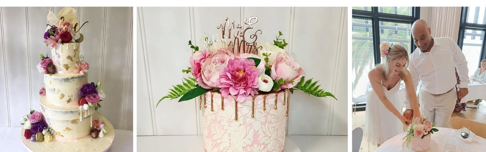 Miss Gateau Cakes & Catering  Melbourne Geelong Great Ocean Road wedding cakes 