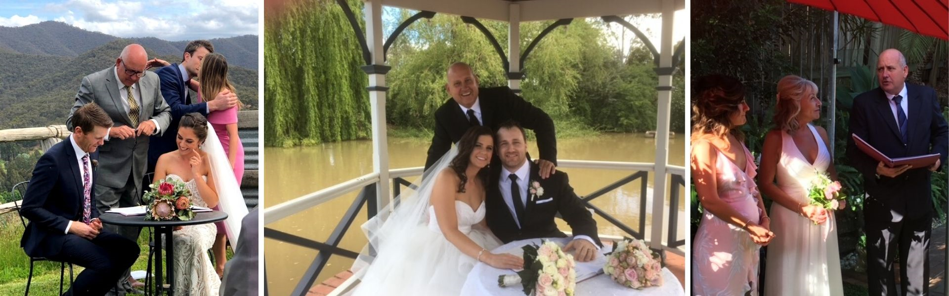 Stephen Chooky Holmes Celebrant officates weddings