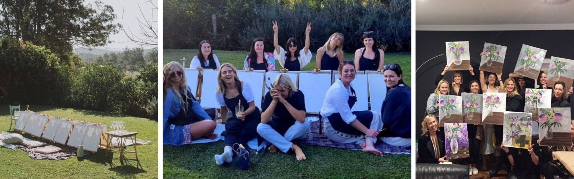 The Art Social Hens Party Newcastle Hunter Valley wedding