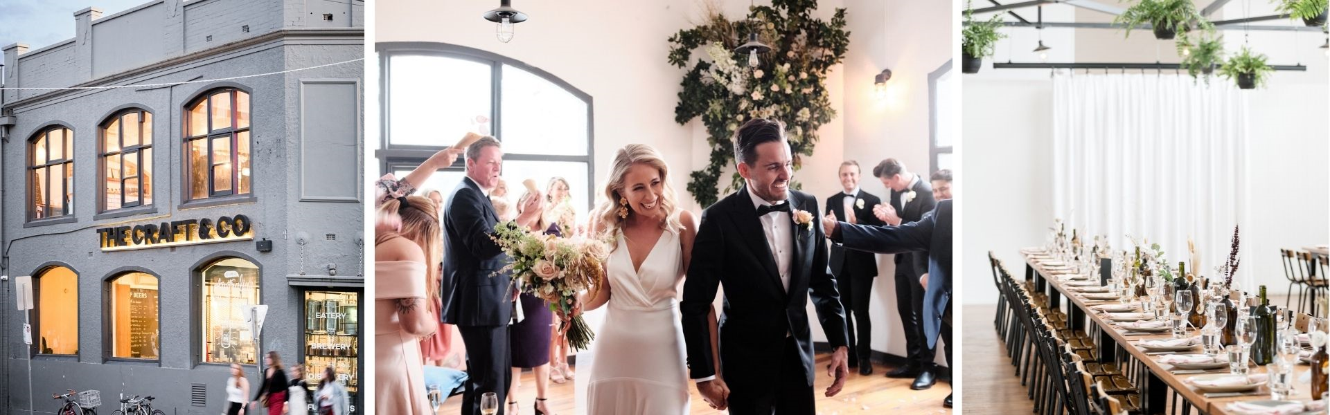 The Craft & Co Melbourne wedding venue 