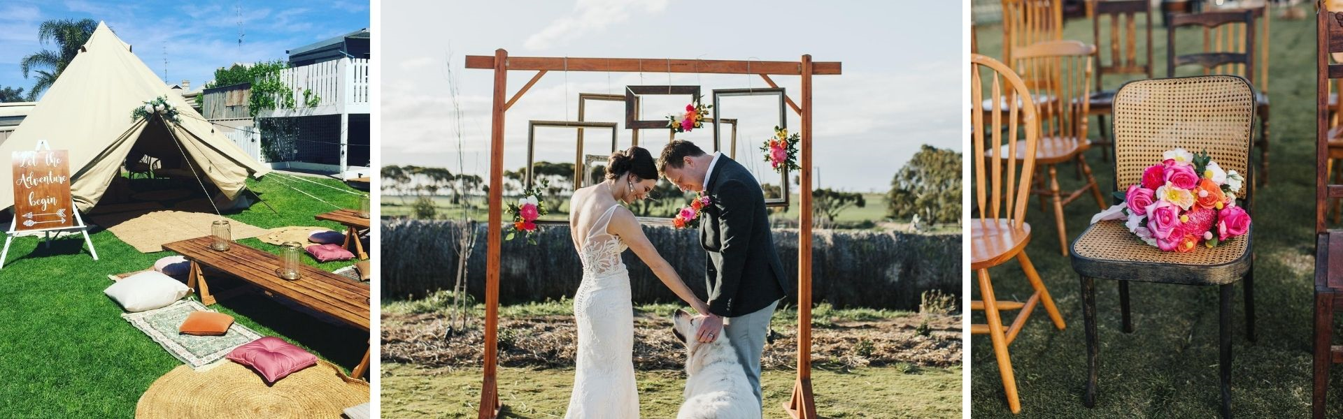 White Park and Co Hiring Adelaide wedding