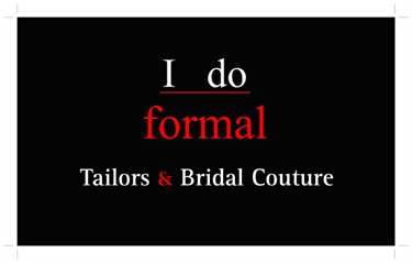 I Do Formal Wedding Formal Wear Richmond Easy Weddings