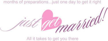 Wedding Decorations-Just Get Married!